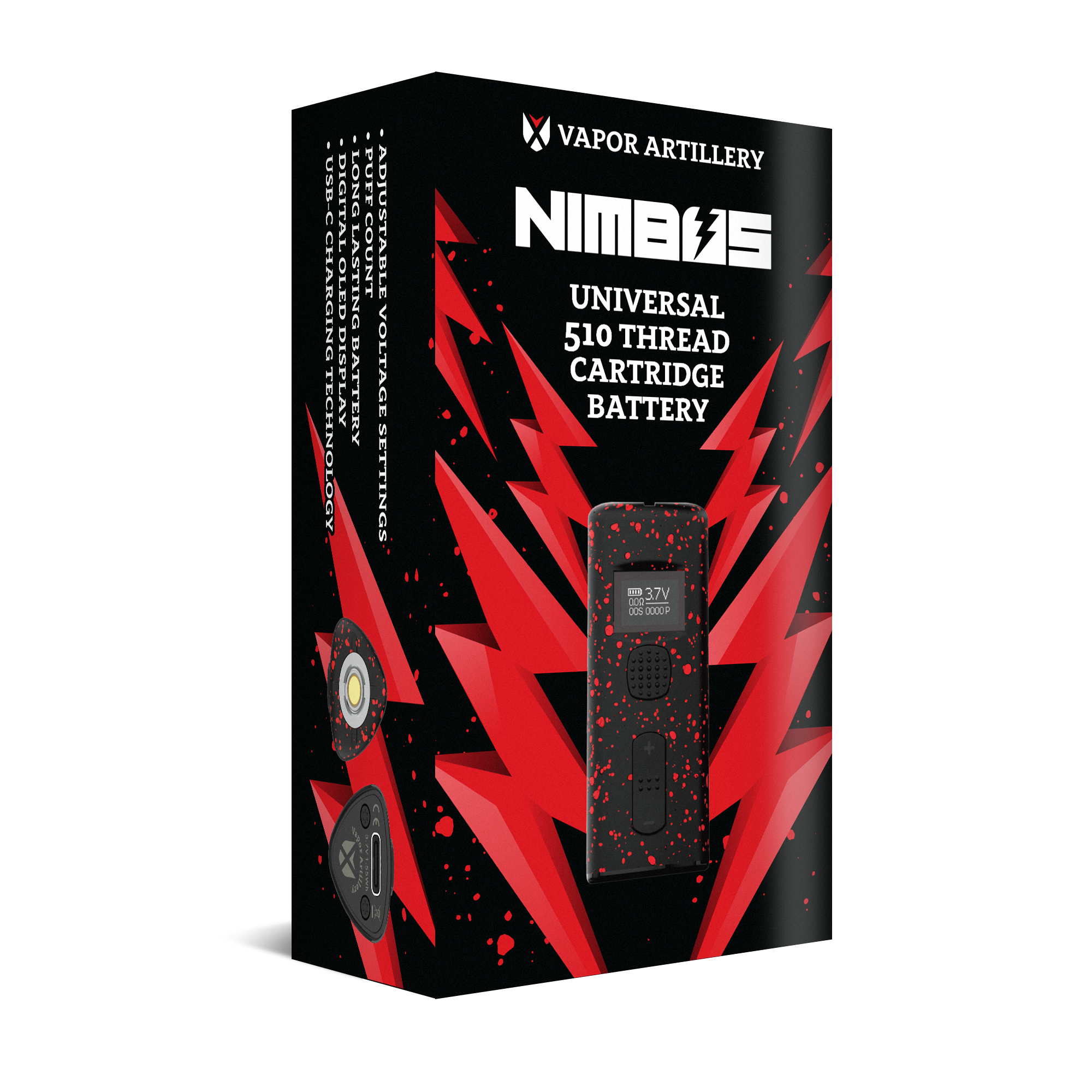 Vapor Artillery Nimbus Cartridge Battery Best Price