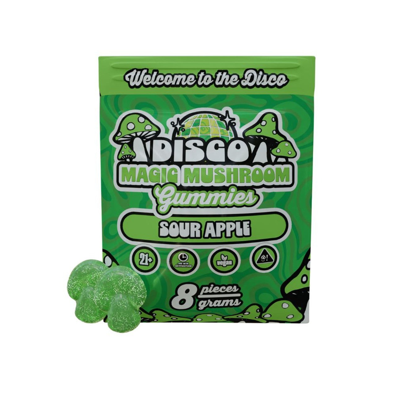 Disco Magic Mushroom Gummies (8000mg) Best Price