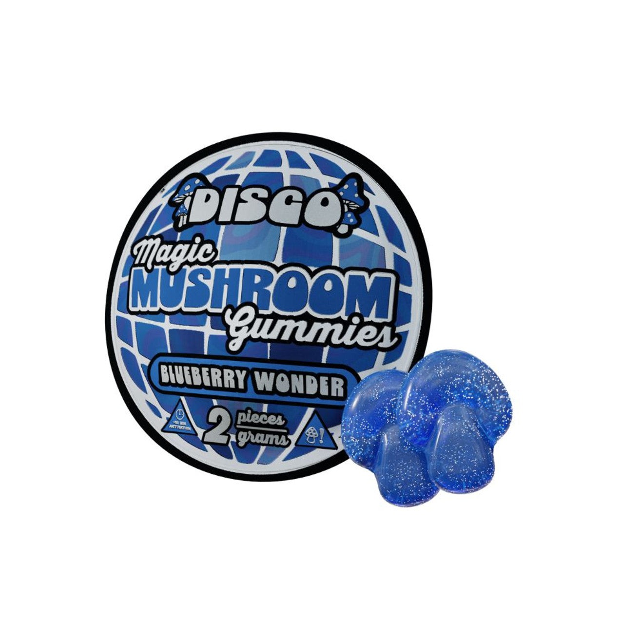 Disco Magic Mushroom Gummies (2000mg) Best Price