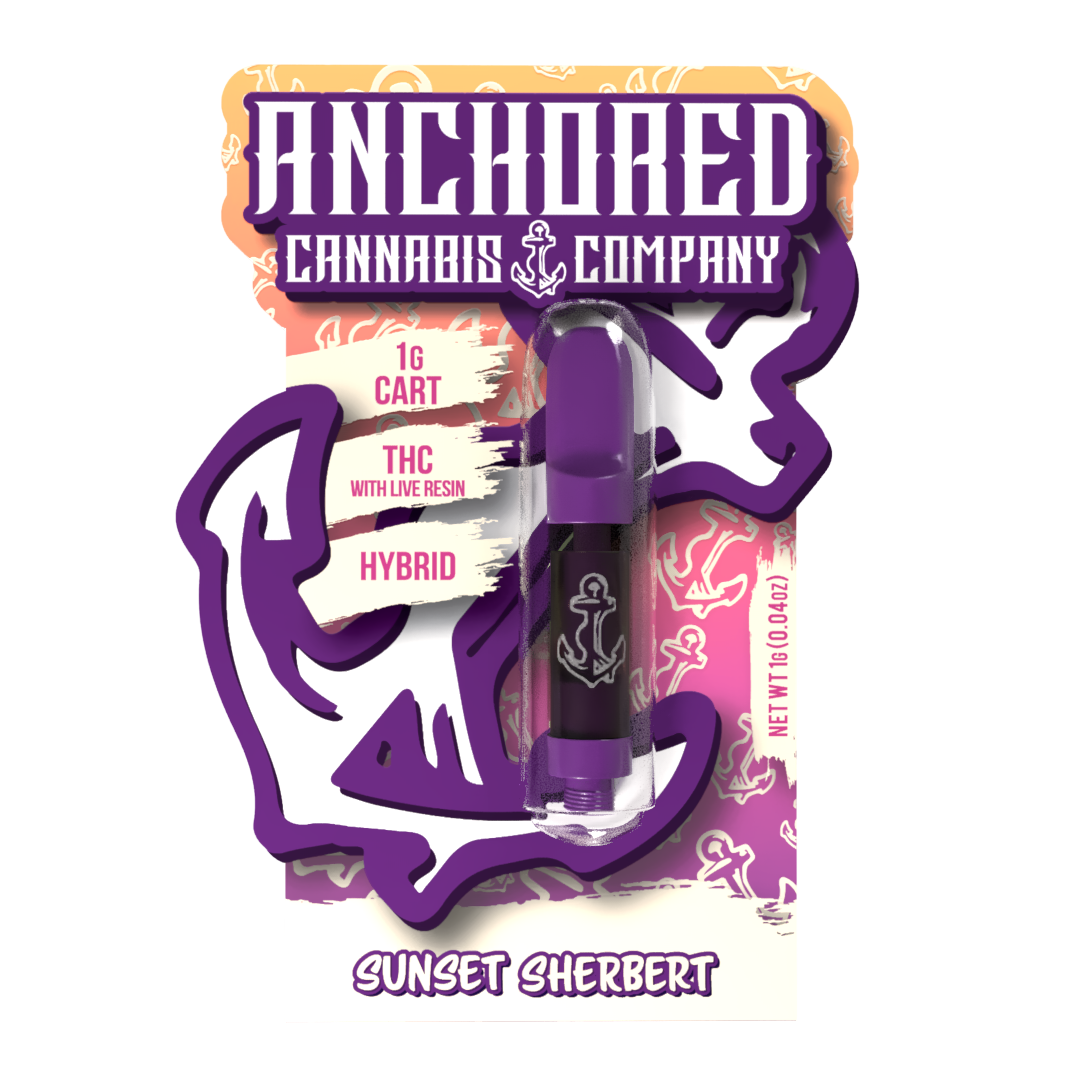 1G THCA Cartridge – Anchored (Limited Stock)