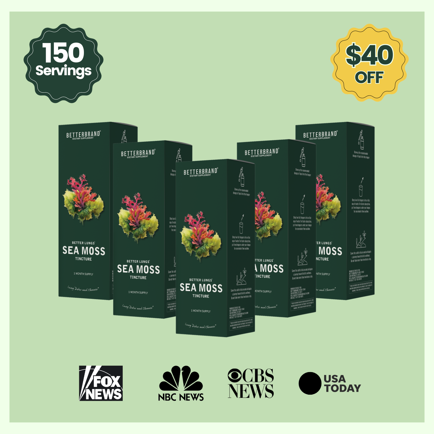 BetterLungs® Sea Moss Tincture