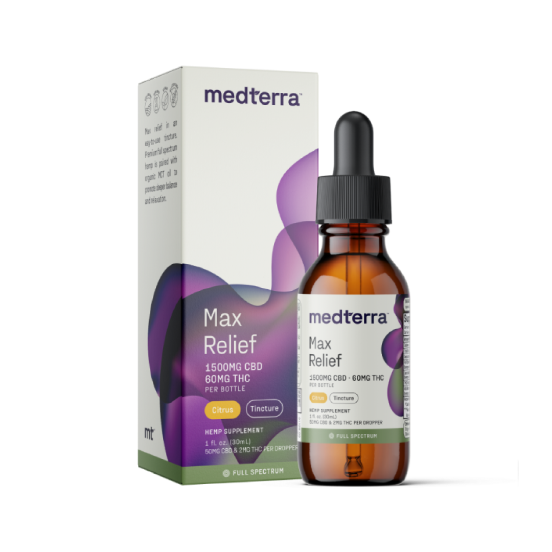 Medterra Max Relief Full Spectrum CBD Oil