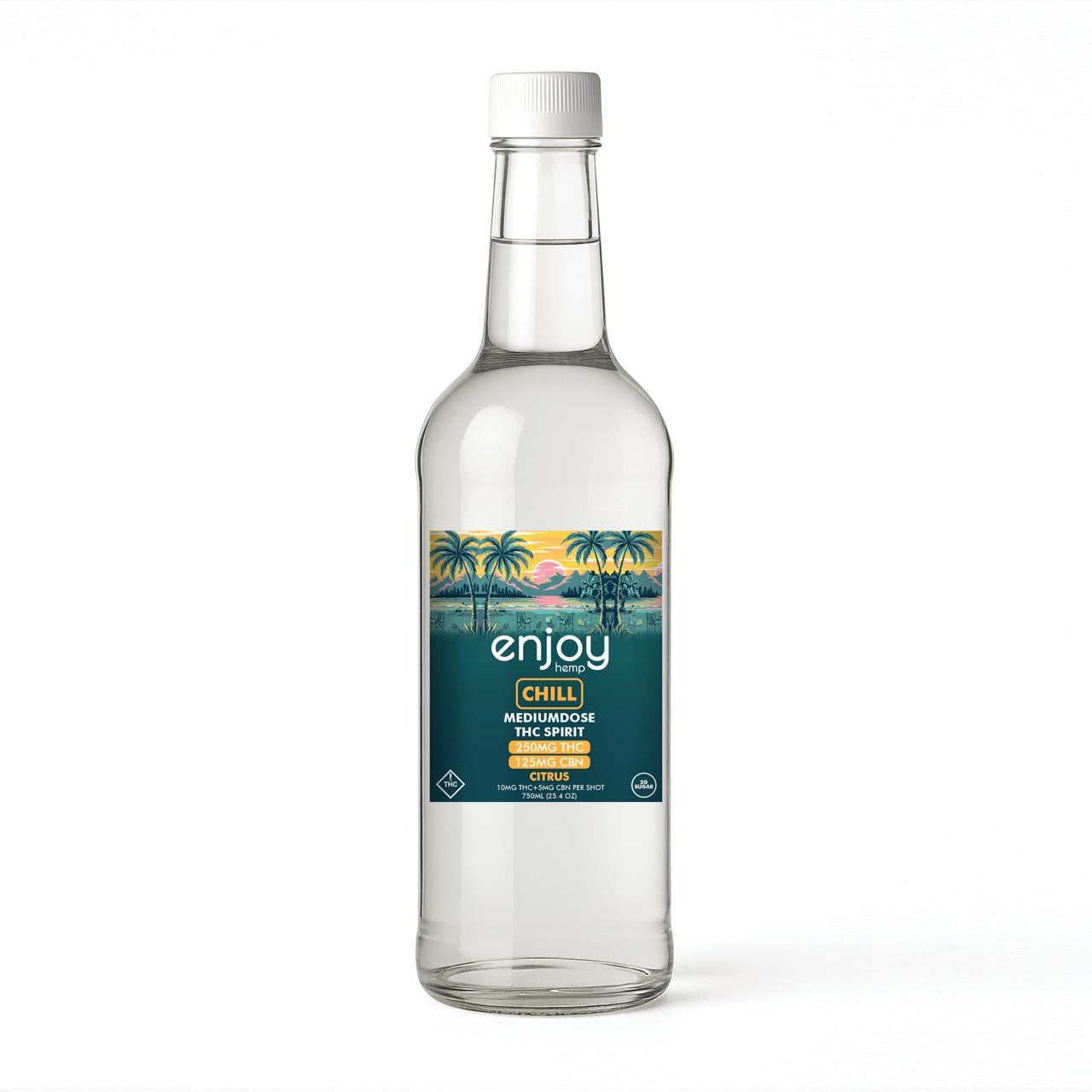 Mediumdose THC Spirit for Chill - 10mg THC + 5mg CBN (Citrus)