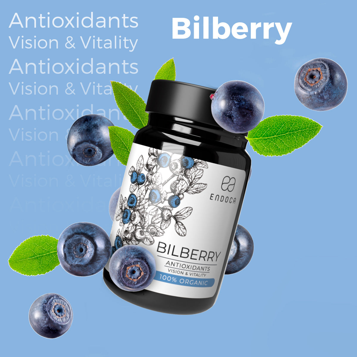 Endoca Organic Bilberry Best Sales Price - CBD