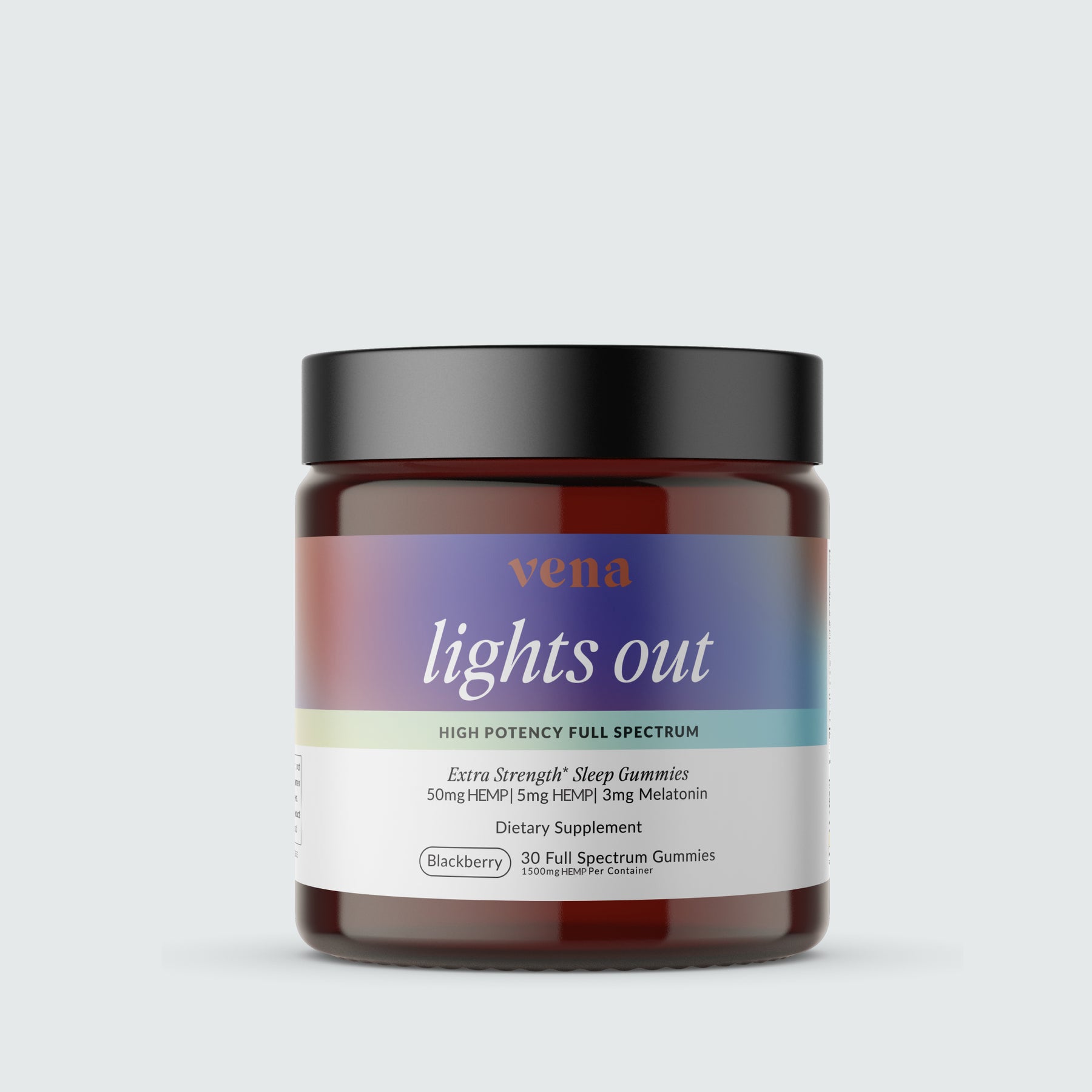 Vena CBD Lights Out Extra Strength Sleep Hemp Gummies