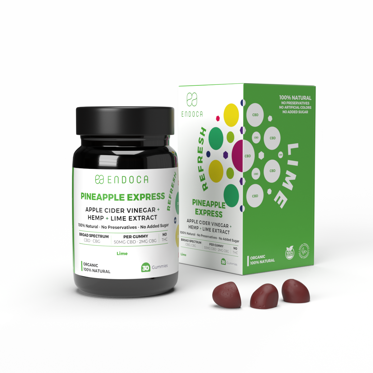 Endoca Pineapple Express Gummies