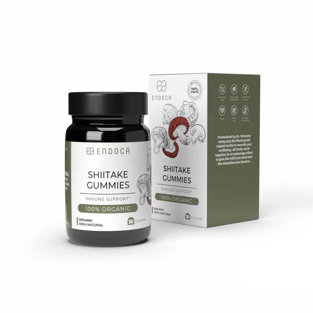 Endoca Shiitake Mushroom Gummies Best Sales Price - Gummies