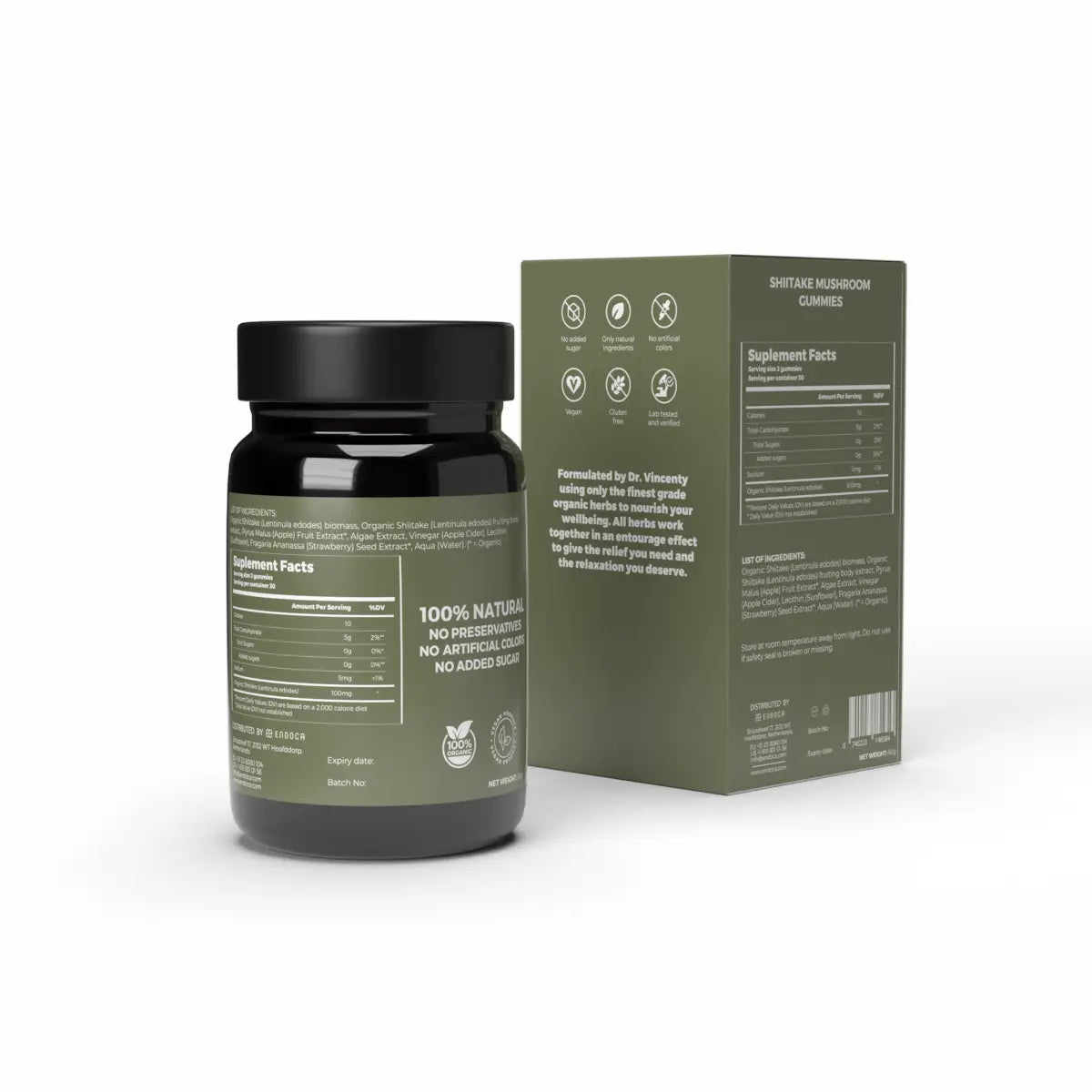 Endoca Shiitake Mushroom Gummies Best Sales Price - Gummies