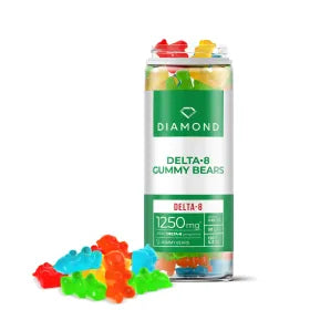 25mg Delta 8 Gummy Bears - Diamond CBD Best Price