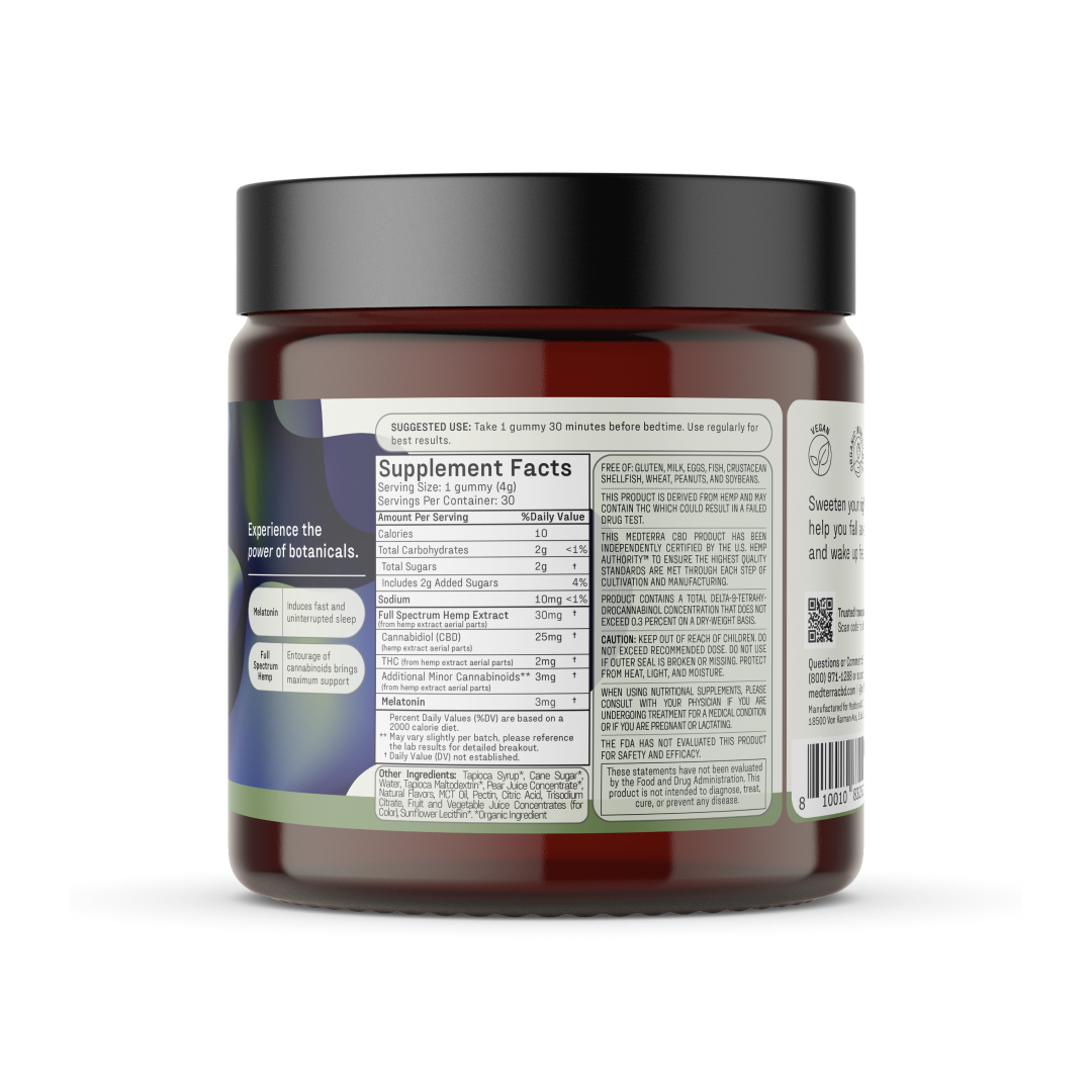 Medterra Deep Sleep CBD Gummies