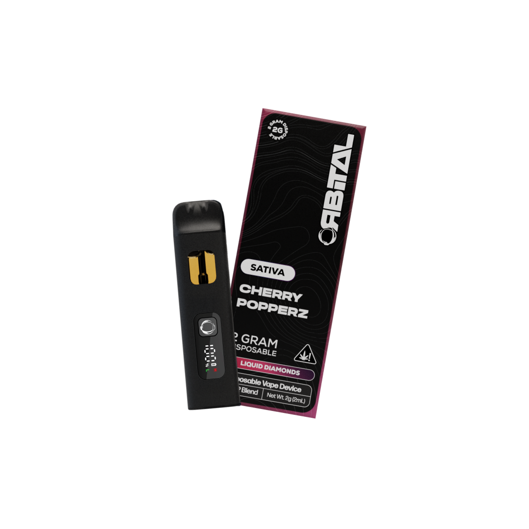 Galaxy Treats Cherry Popperz - Orbital 2G THCP Disposable