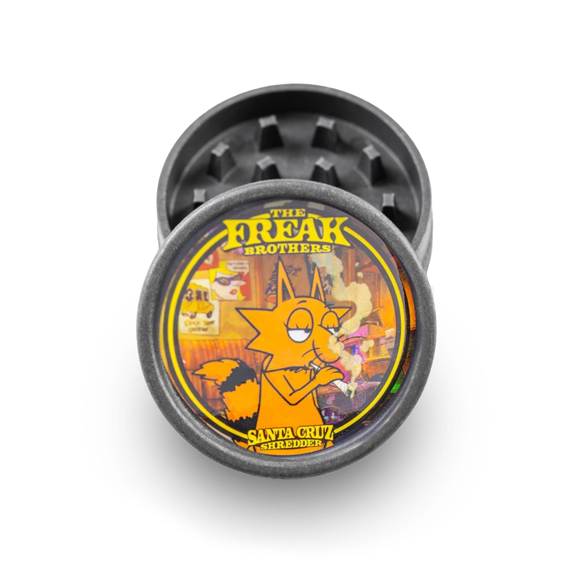 Santa Cruz Shredder Hemp 2 Piece "Freak Brothers" Grinder Best Price
