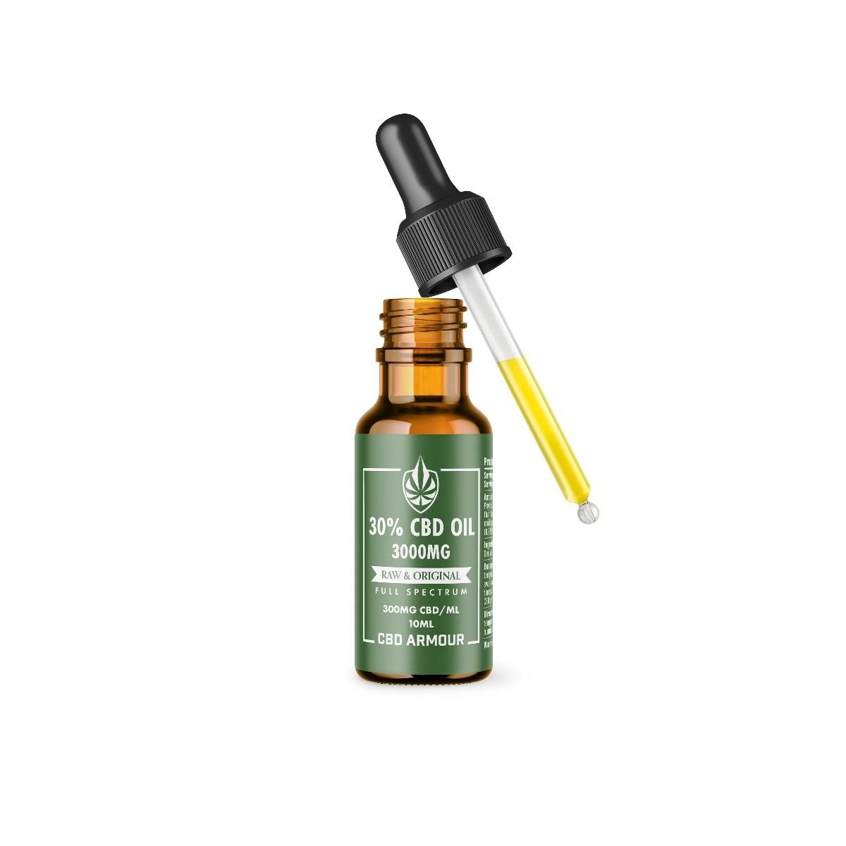 CBD Armour High Strength CBD oil 30% – RAW Original 3000mg