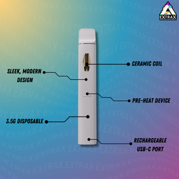 Delta Extrax THCP+ 3.5G Disposable | Liquid Badder Line Best Sales Price - Vape Pens