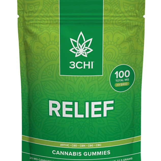 3Chi Relief Gummies – Natural ∆9 THC Blends