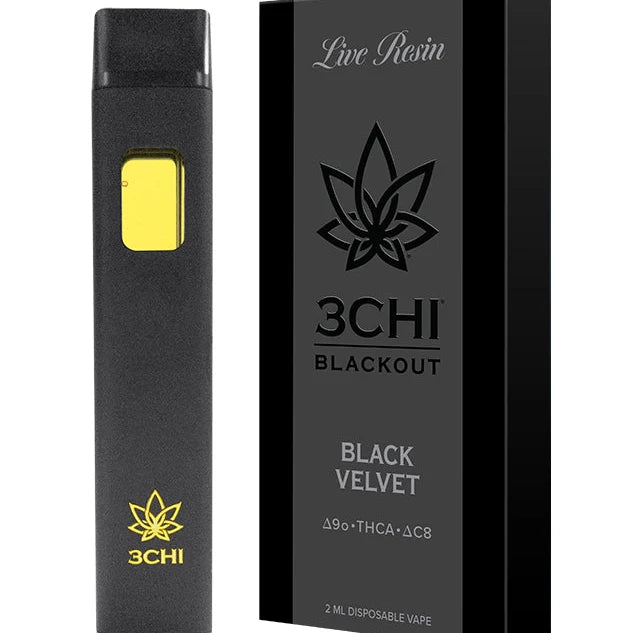 3Chi Blackout Series Disposable – THCA Live Resin – 2ml