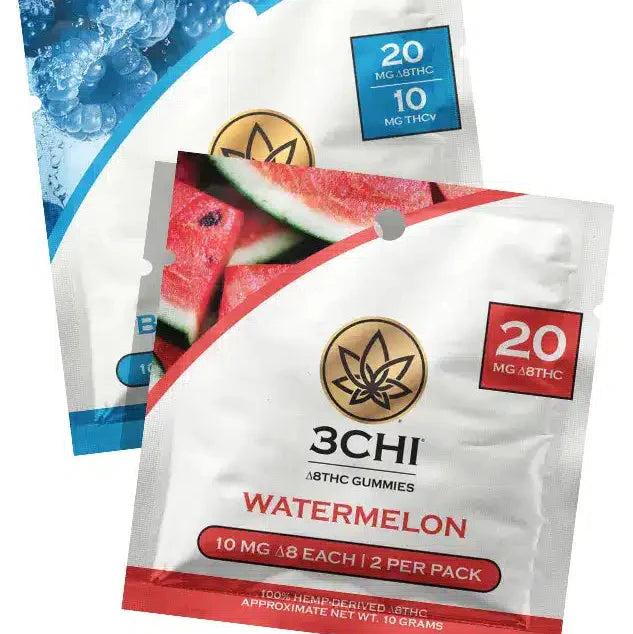 3Chi Low Dose Delta 8 Gummies Sampler Bundle