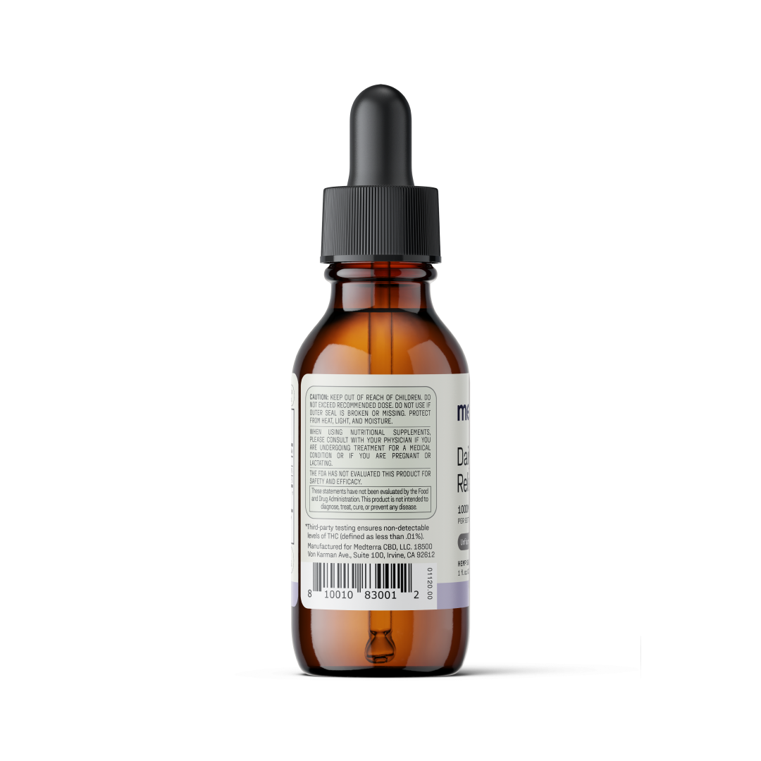 Medterra Daily Relief CBD Isolate Oil