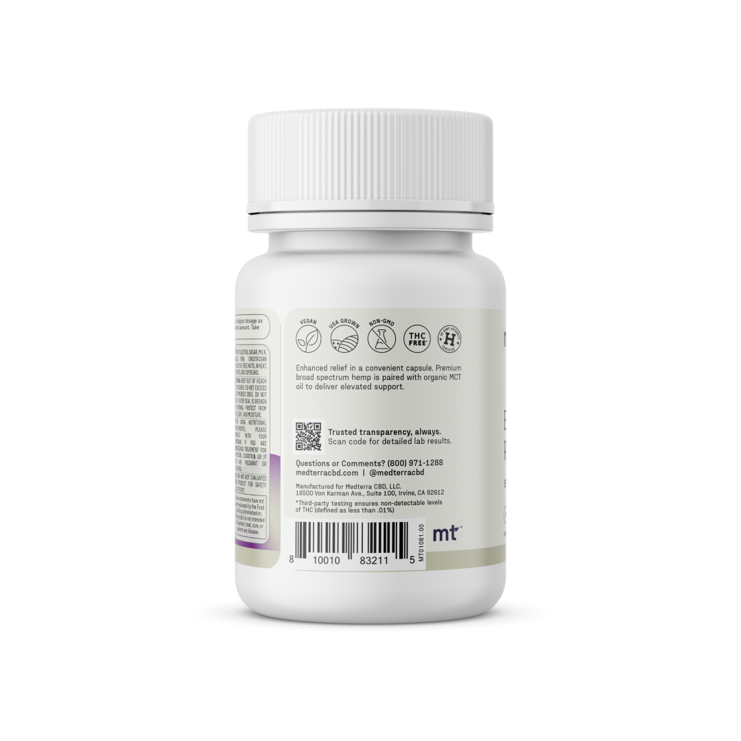 Medterra Enhanced Relief Broad Spectrum Capsules