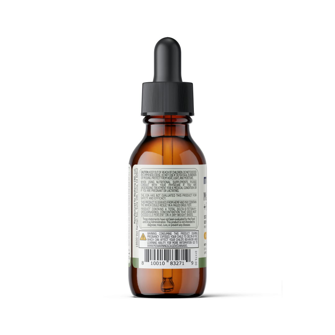 Medterra Max Relief + Relax Full Spectrum CBD Oil
