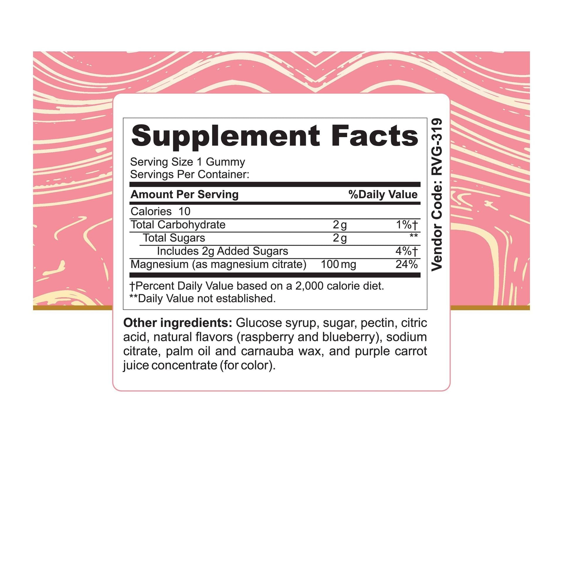 Premium Jane Magnesium Citrate Gummies