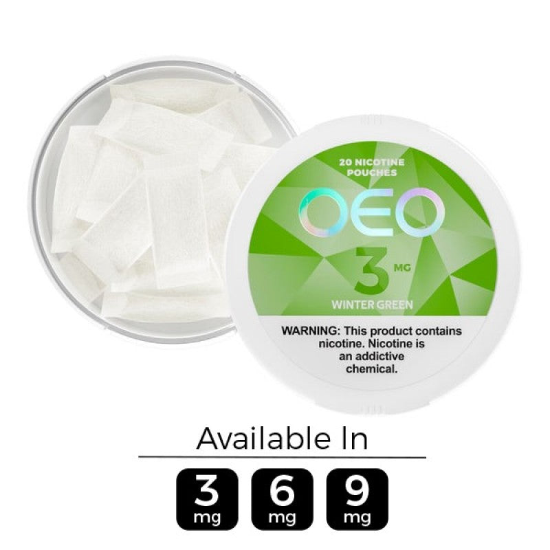 OEO Wintergreen Nicotine Pouches Best Price