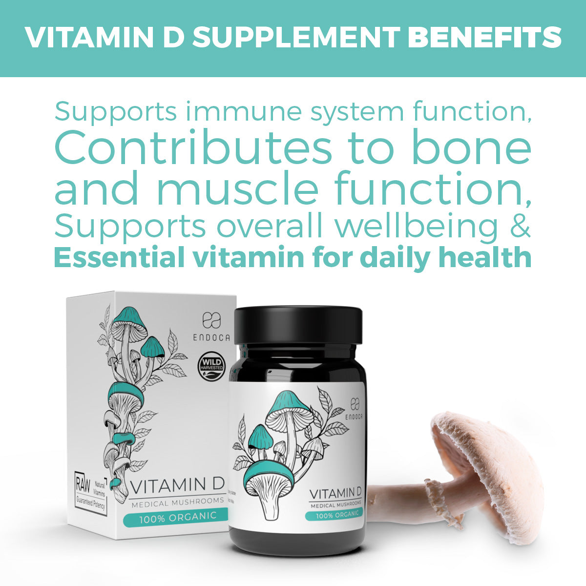 Endoca Organic Vitamin D Best Sales Price - CBD