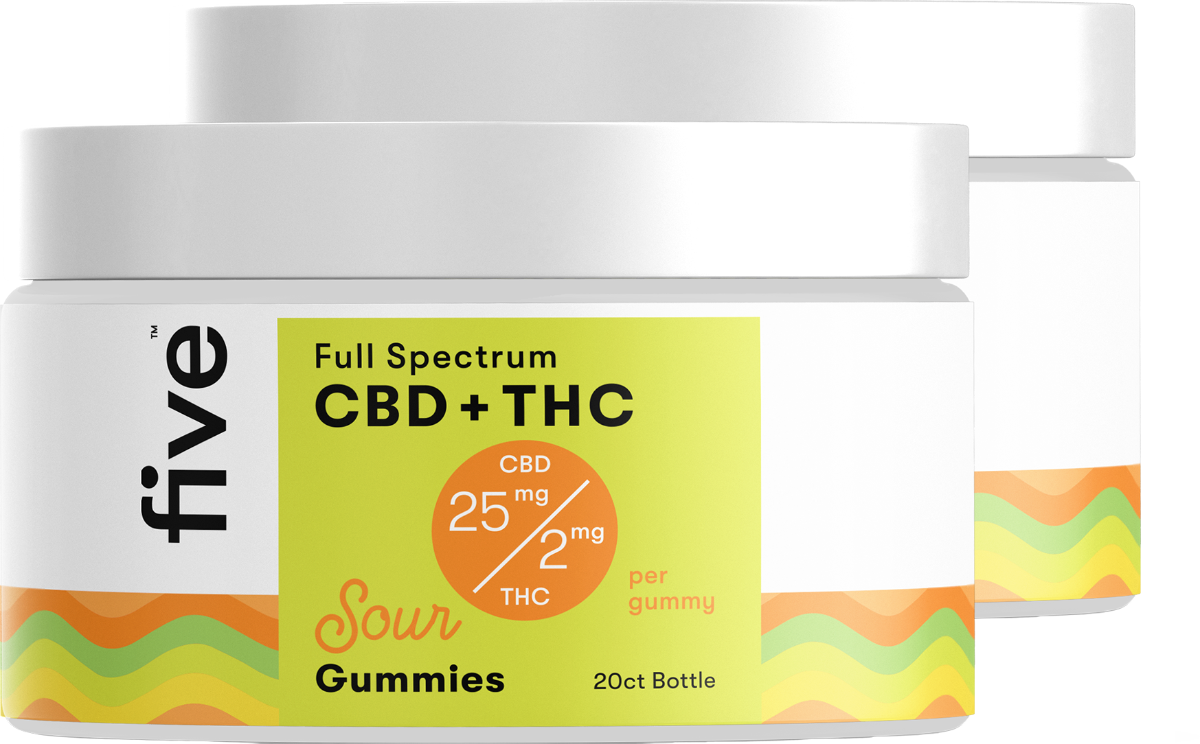 Five CBD Full Spectrum CBD + THC Gummies [Free]