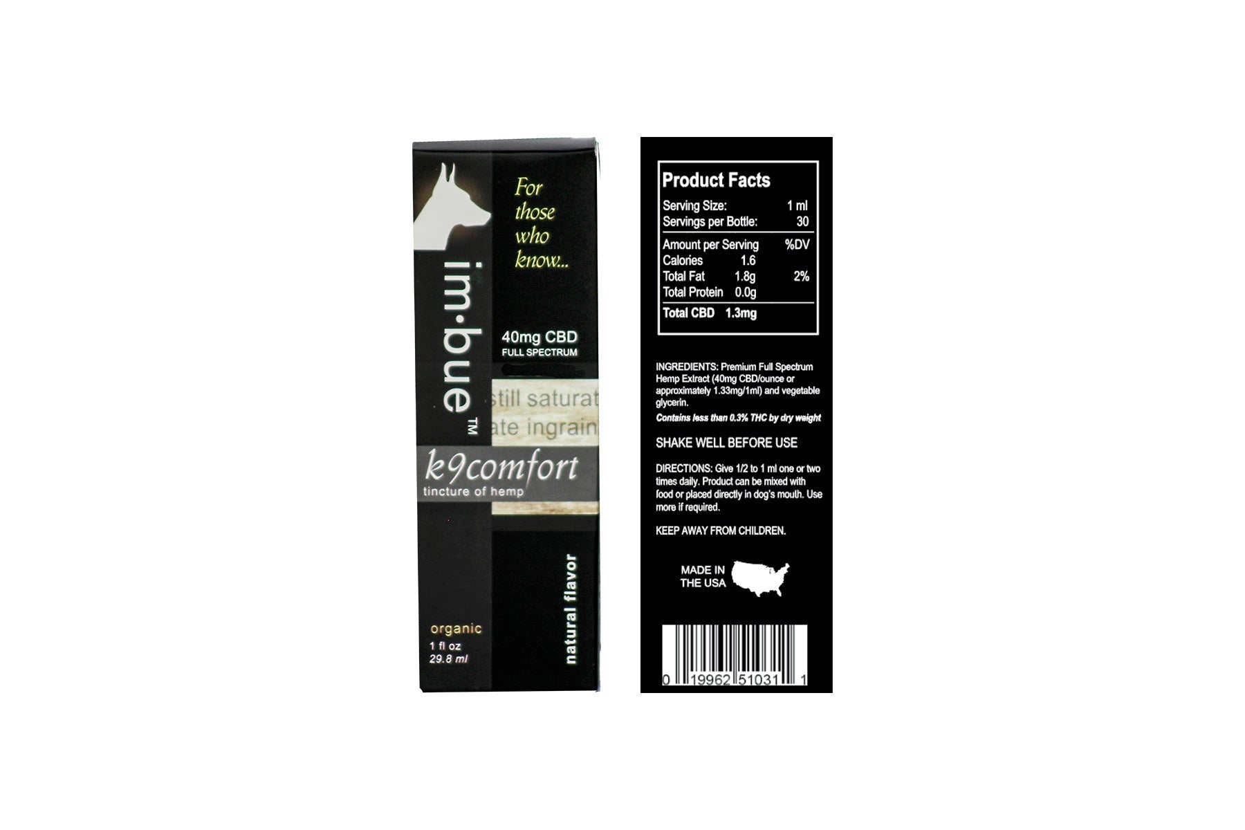 Imbue CBD Tinctures of Full Spectrum Hemp Extract for Pets Best Price