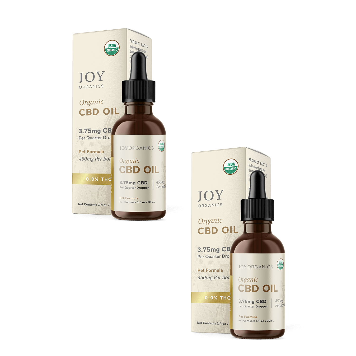Joy Organics 450 mg CBD Pet Tinctures Value Pack Best Price
