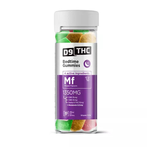 45mg Bedtime Gummies - CBD, CBN, D9 - D9 THC Best Price