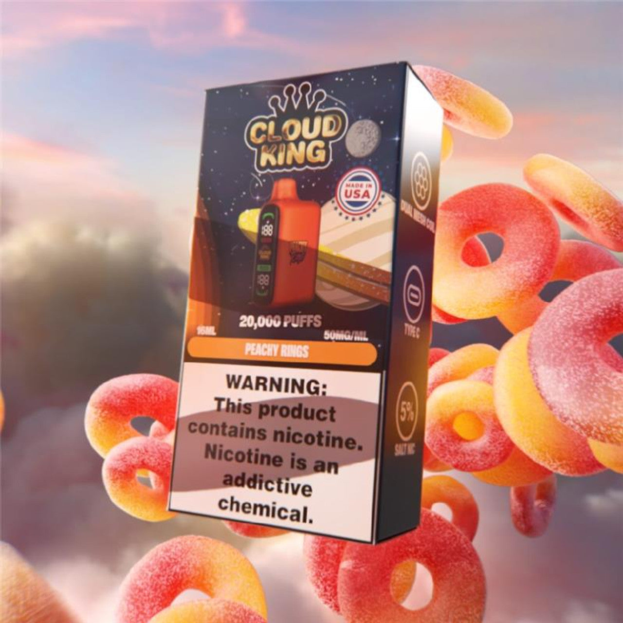Cloud King Disposable 20,000 puff