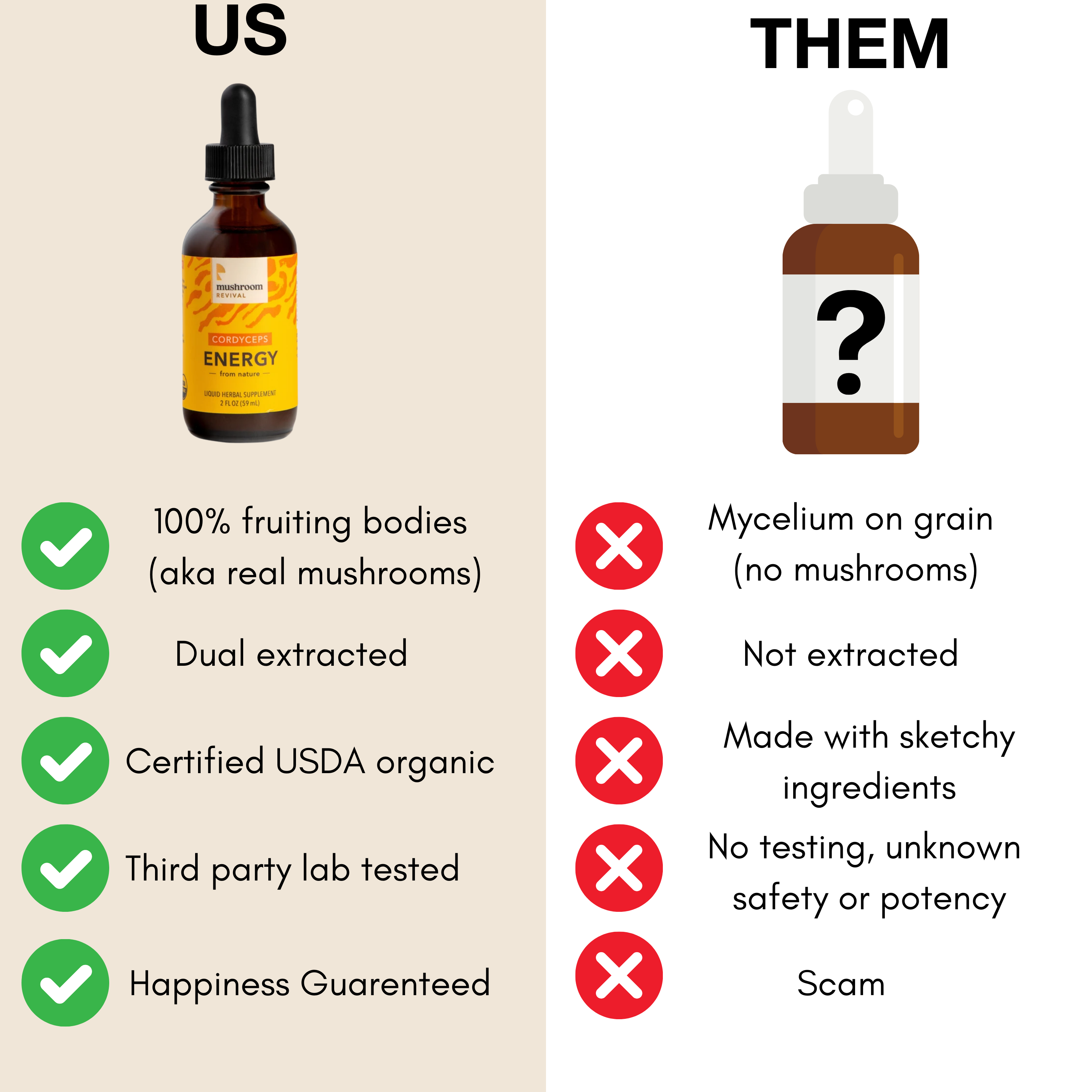 Mushroom Revival Energy Cordyceps Tincture