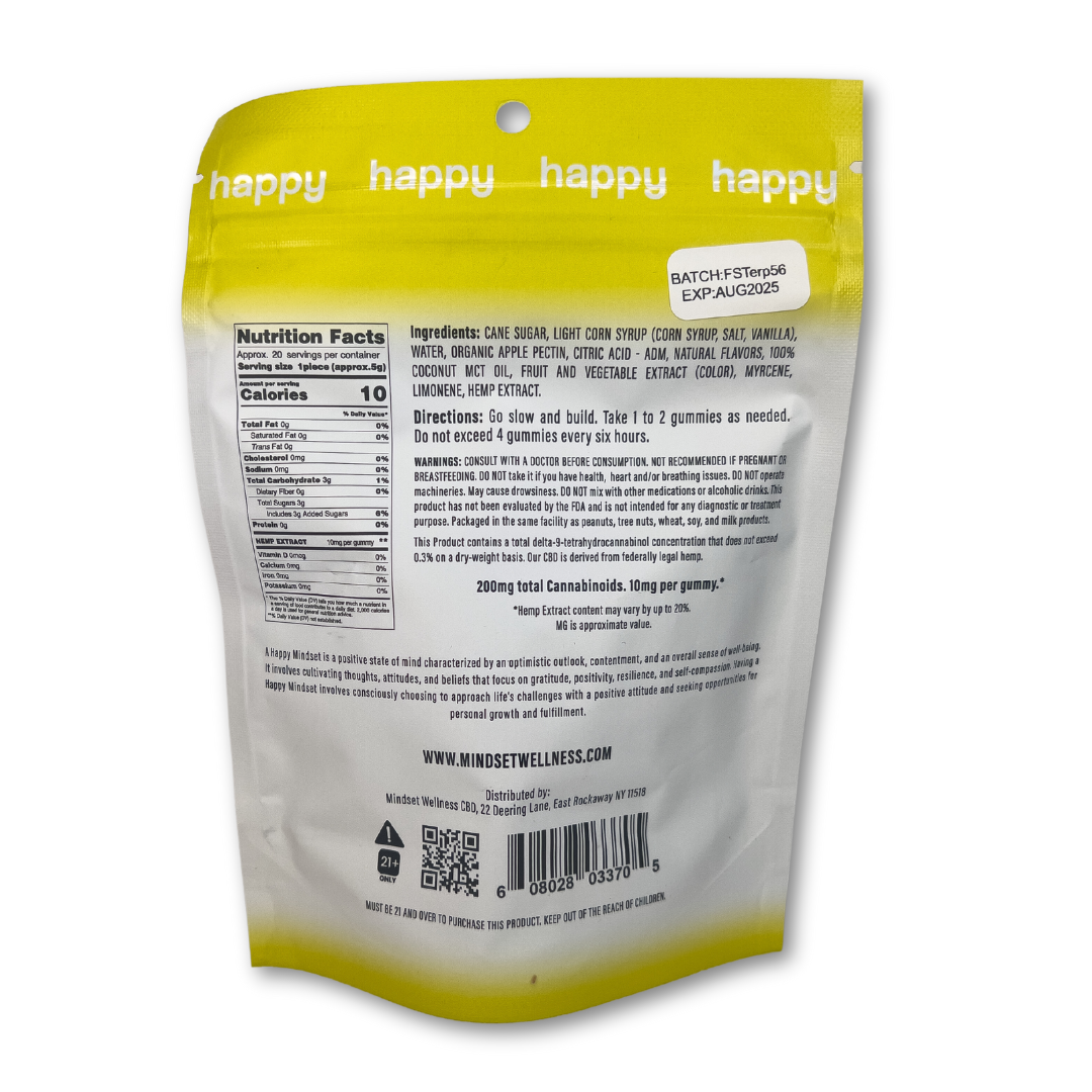 Mindset Happy 20 Gummy Pack Best Price