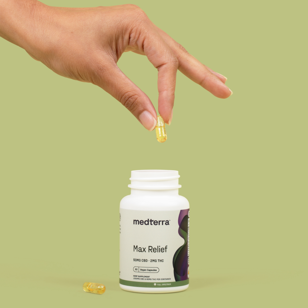 Medterra Max Relief Full Spectrum Capsules