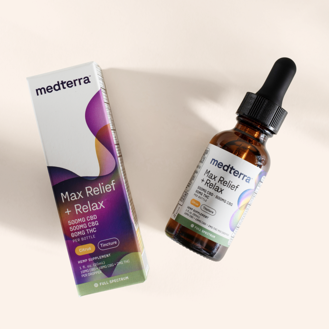 Medterra Max Relief + Relax Full Spectrum CBD Oil