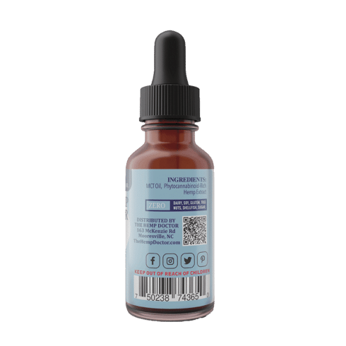 The Hemp Doctor Organic CBD Pet Tincture Oil