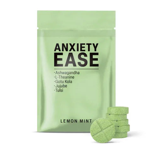 500mg Anxiety Ease Tablets - Lemon Mint - Mood Tablets