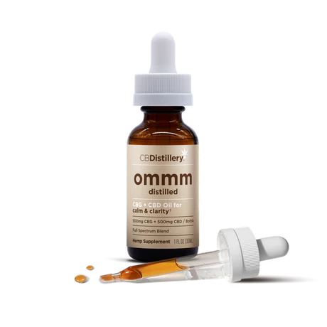 CBDistillery 500mg CBG + 500mg CBD Oil Tincture