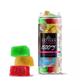 HHC Cube Gummies - 50mg - Fruity Mix - Artisan Best Price