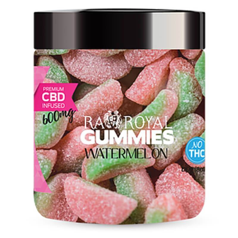 Ra Royal CBD | Watermelon CBD Gummies 300mg - 1200mg