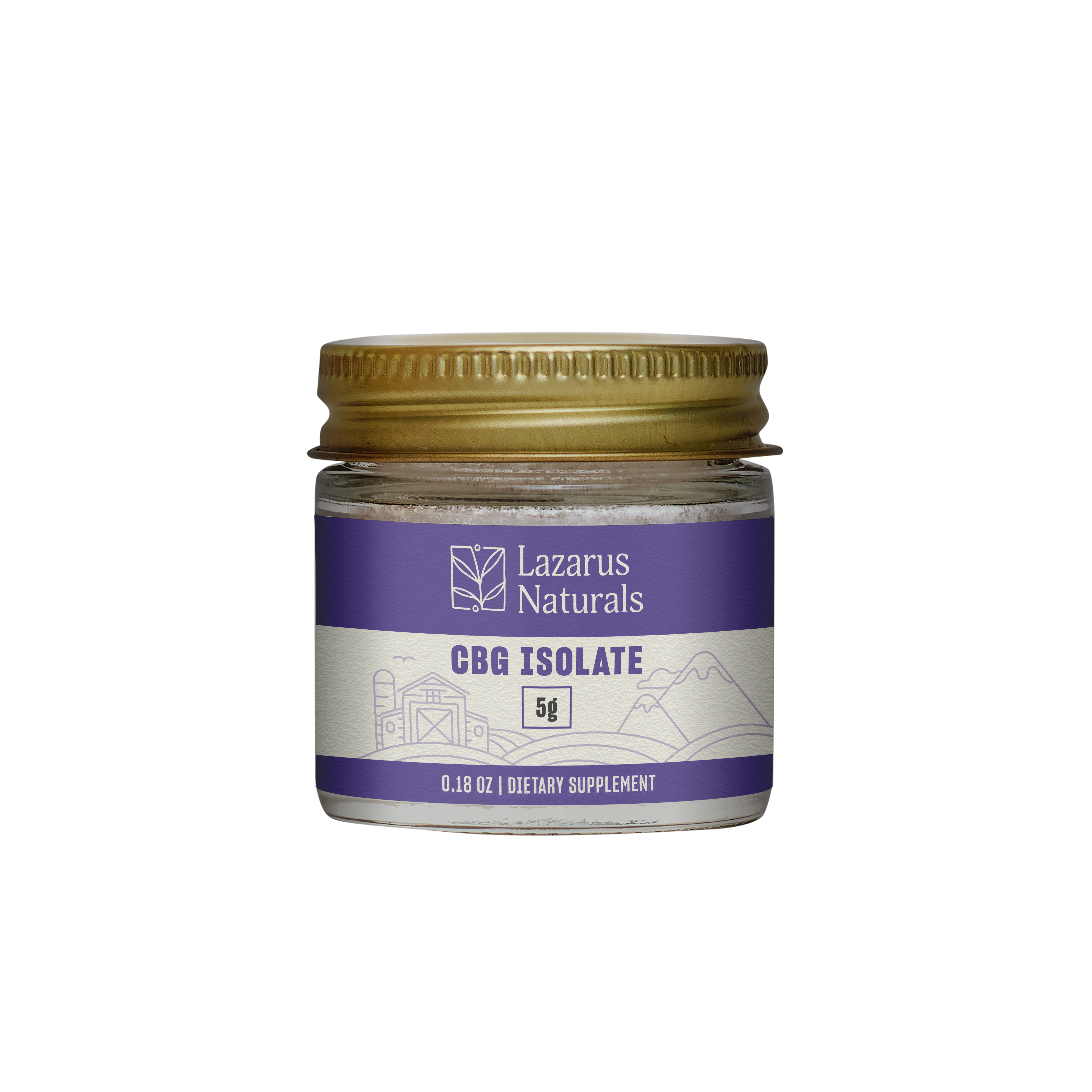 Lazarus Naturals CBG ISOLATE
