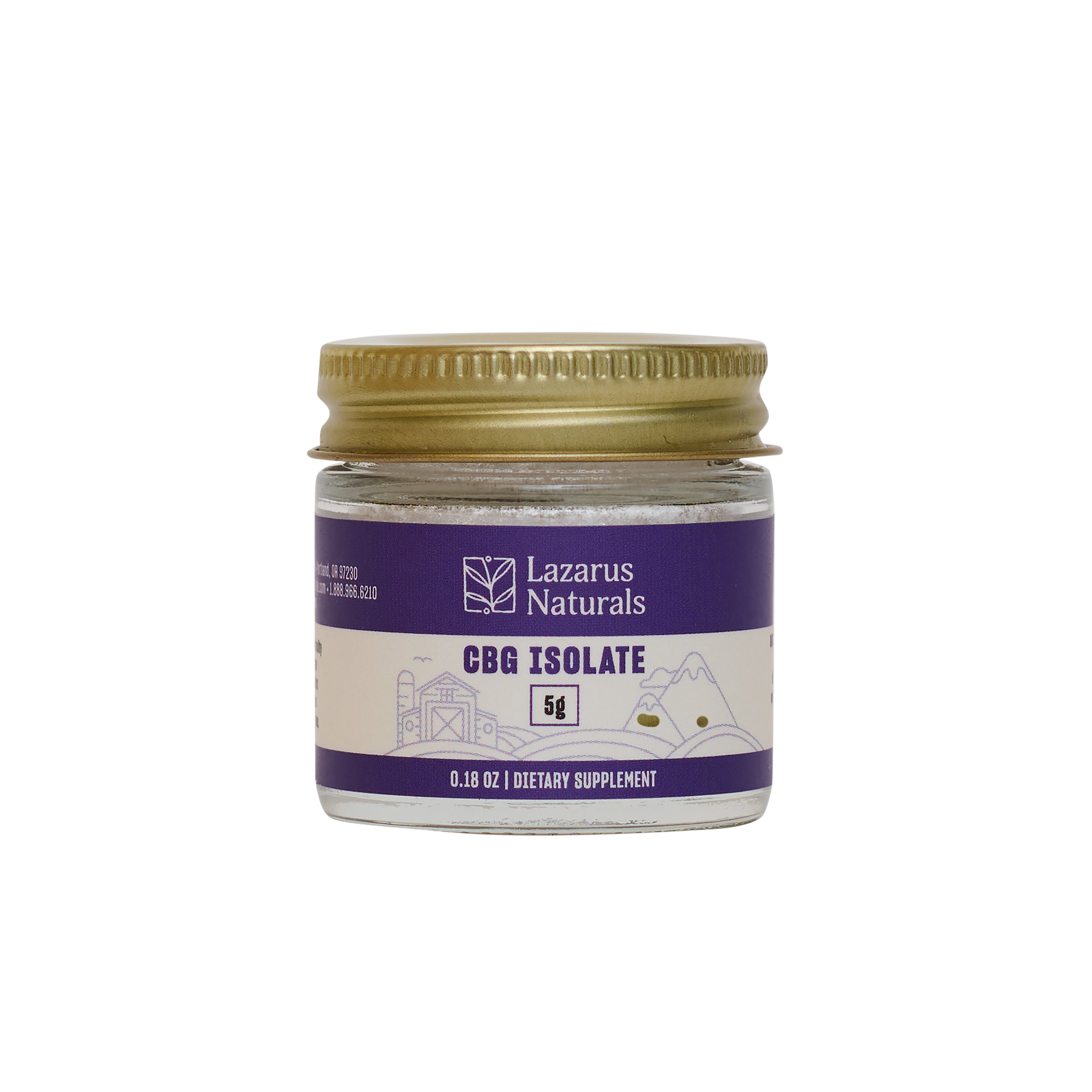 Lazarus Naturals CBG ISOLATE