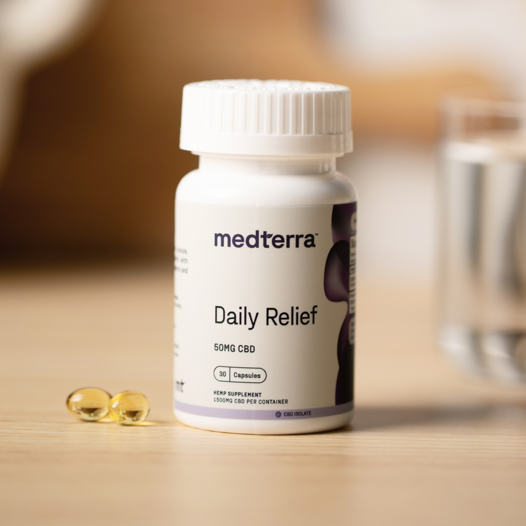 Medterra Daily Relief CBD Isolate Capsules