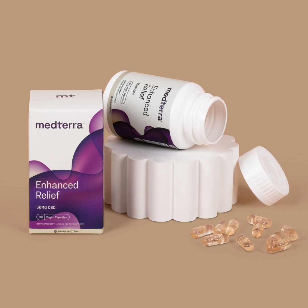 Medterra Enhanced Relief Broad Spectrum Capsules