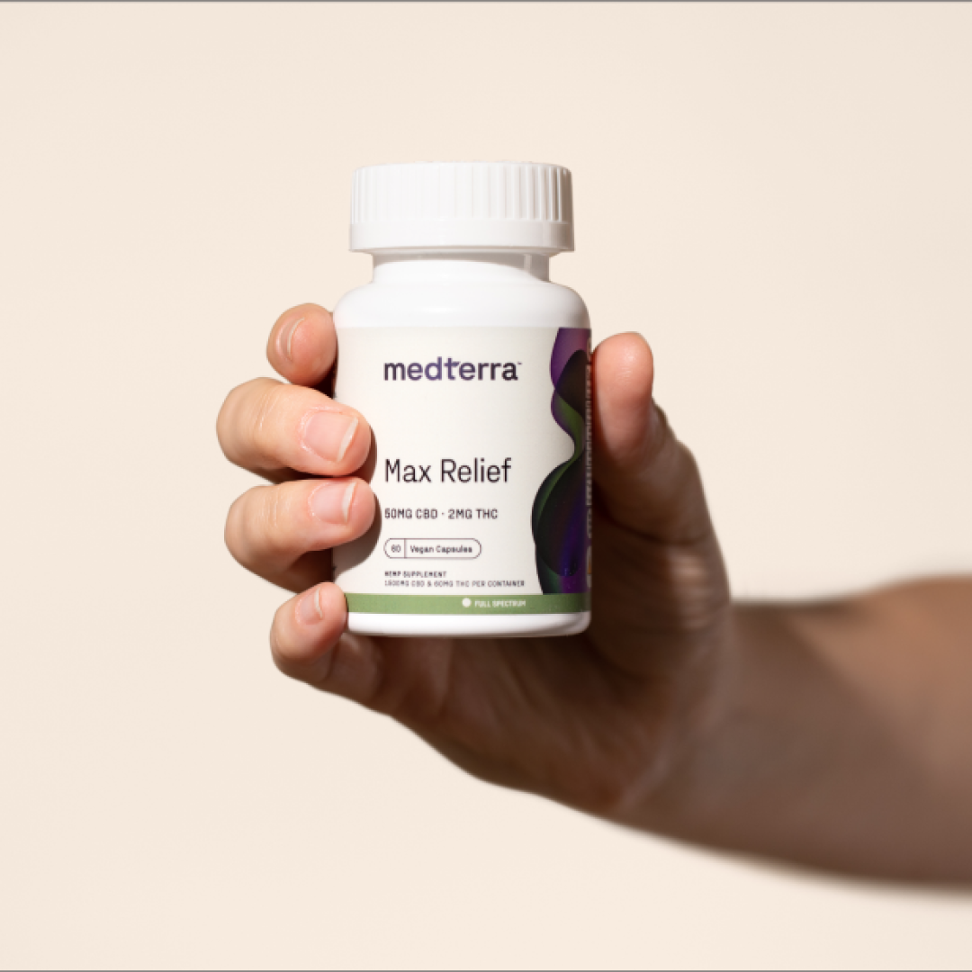 Medterra Max Relief Full Spectrum Capsules
