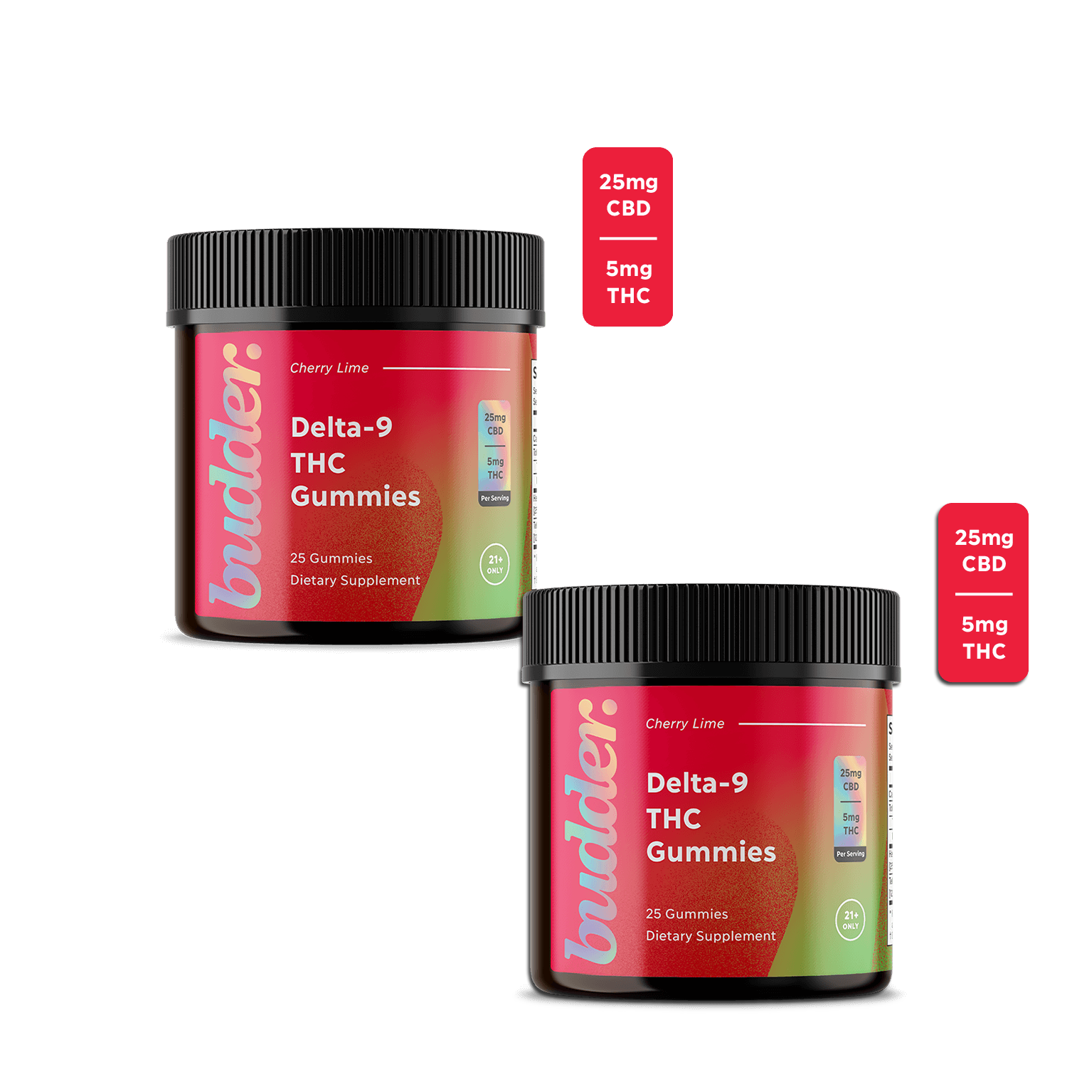 Joy Organics 5 mg Delta-9 THC Gummies Cherry Lime Value Pack Best Price