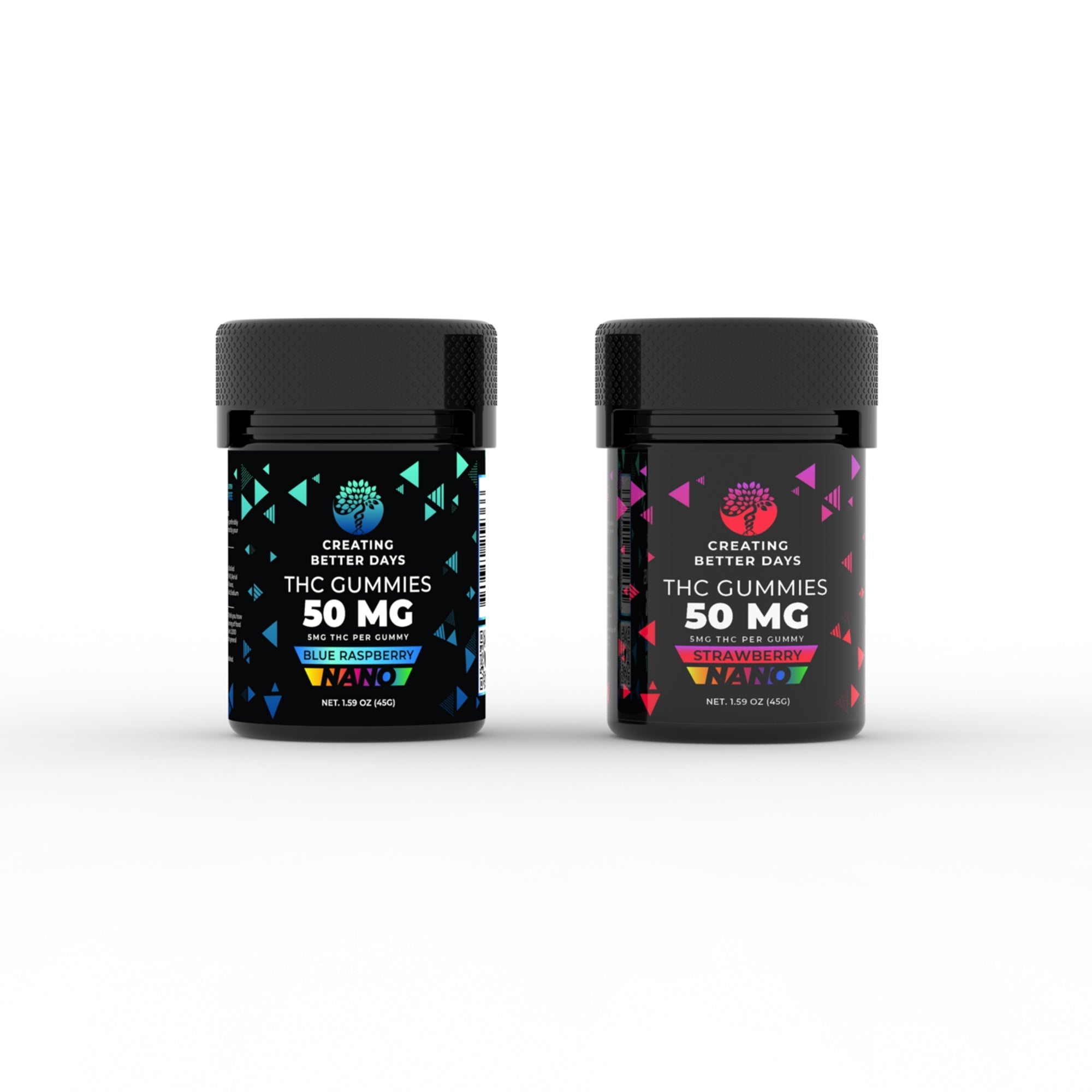Creating Better Days MICRODOSE 5MG THC GUMMIES