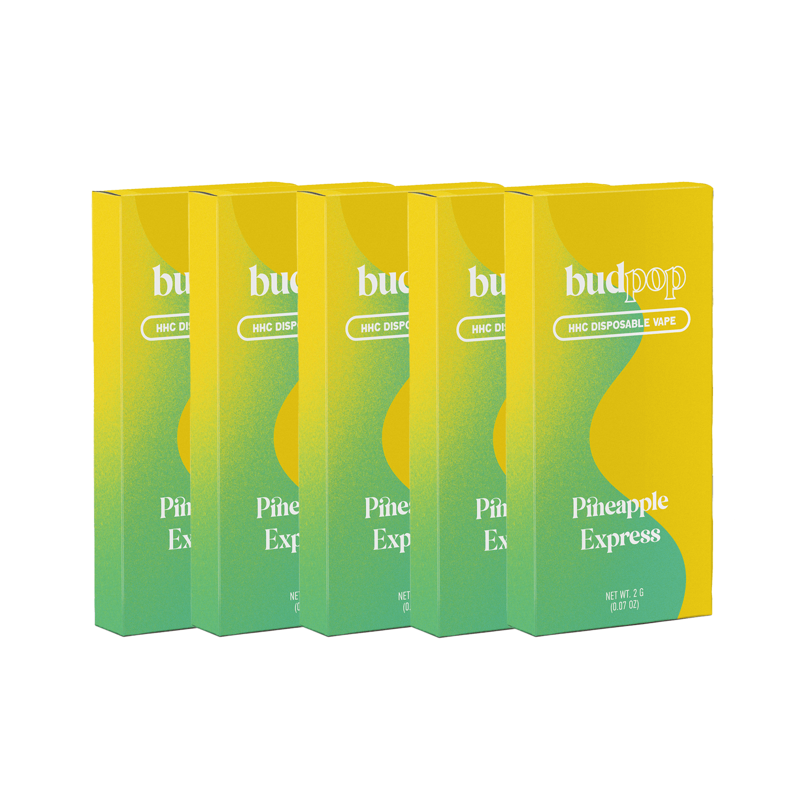 BudPop HHC Disposable Vape Pen – Pineapple Express