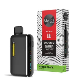 6000mg D9o Vape Pen - Green Crack - Sativa - 6ml - Blends by Fresh Best Price